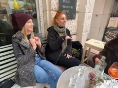 Nana, Derrière les coulisses, Blonde, Brunette brune, Allemand, Public, Tatouage, Jouets