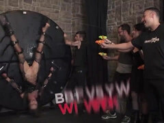 緊縛, ボンデージ, チン, ハードコア, Hd, スペイン人, ティーン, 拘束