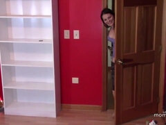 茶髪の, 捕まる, 娘, 家族, レズビアン, 淫乱熟女, 禁句, 三人