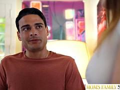 Virgin Stepson Gets an Intimate Sex Lesson from Hot Busty Stepmom Ella Reese S5:E2: Porn