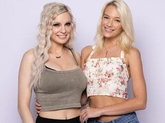 Blondine, Fingern, Küssen, Lecken, Lingerie, Masturbation, Muschi, Rasiert