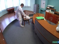 Plantureuse, En levrette, Doigter, Infirmière, Pov, Chatte, Nénés, Uniforme