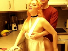 デカパイ, ブロンド, フェラチオ, チン, ゴス, Hd, 淫乱熟女, ティーン