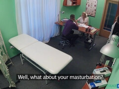 Leie, Bad, Schwanz, Handjob, Krankenschwester, Sperma, Uniform, Spanner