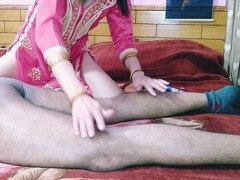 Leie, Blasen, Freund, Handjob, Indisch