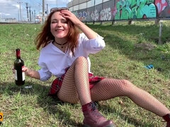 18 ans, Amateur, Cul, Sucer une bite, Pov, Chatte, Russe, Adolescente