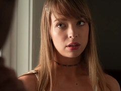 Gros cul, Gros seins, Blonde, Papa, Fille, Nénés