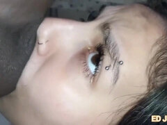 Enthousiasteling, Grote kont, Grote mammen, Rondborstig, Harig, Latijnse vrouw, Kut duiken, Tieten likken