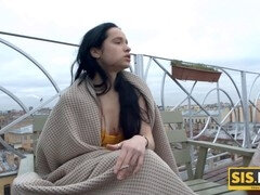 ロシア人, 魅力的, 喫煙, ティーン