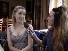 Nice Blond Finds Random Fellow On Street