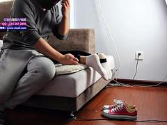 Asiatique, Chinoise, Pieds, Fétiche, Fétiche des pieds