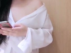 素人, アジア人, ソフトコア, 一人, ティーン