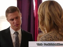 In den arsch, Grosser arsch, Grosse titten, Schwarz, Blondine, Lingerie, Milf, Ehefrau