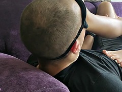 素人, ヨーロピアン, 足, フェティッシュ, 足フェチ, なめる, 磨き, ティーン
