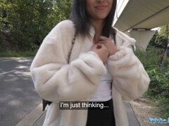 Mamada, Británico, Morena, Al aire libre, Pov, Público, Adolescente, Hilo dental