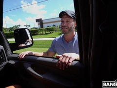 Gros cul, Blonde, Sucer une bite, Queue, En levrette, Interracial, Chevaucher, Rasée