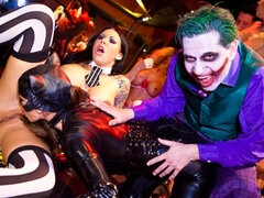 デカチン, デカパイ, フェラチオ, バック, ハードコア, 淫乱熟女, オージー, パーティ