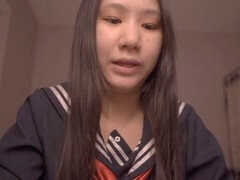 Amateur, Asiatique, Collège université, Mignonne, Japonaise, Mature, Élève, Solo