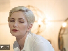 Блондинки, Сперма на лице, Ласковые ручки, Лизание, Белье, Массаж, Киски, Наездница