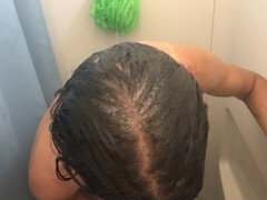 Salle de bains, Tir de sperme, Faciale, Mère que j'aimerais baiser, Maman, Petite femme, Douche