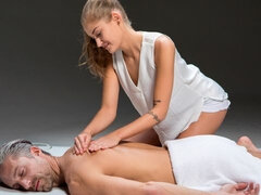 Blond, Hondjeshouding, Handbeurt, Likken, Geschoren, Mager, Strippen, Tiener