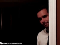 Julia Ann Has Twisted Shower Fuck with Young Guy