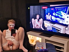 I watch porn on my phone and massage my vagina
