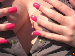 Европейки, Пальцем, Эксгибиционист, Соски, На природе, Реалити, Рыжие, Наездница