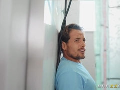 アメリカ人, ブロンド, 浮気者, チン, 巨大, ショートヘア, タトゥー, オッパイの