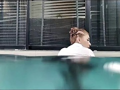 Asiatisch, Arschlecken, Blasen, Chinesisch, Handjob, Hardcore, Lecken, Unter wasser