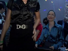 ブロンド, 茶髪の, ダンス, なめる, オマンコ, サテン, スインガー, 濡れ