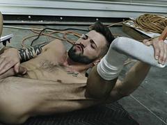 Zwart, Homo, Hd, Interraciaal, Mager, Trio