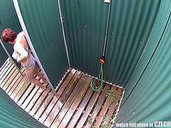 Enthousiasteling, Tsjechisch, Hd, Rijpe lesbienne, Biljart, Openbaar, Douche, Bekijker