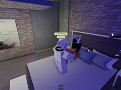 Sexy Roblox Rich Girl Gets Fucked by 42k Brook - Slutty Valkyrie Vampire