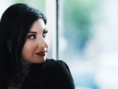 Anal, Cul, Noire, Brunette brune, Brutal, Mamelons, Tatouage, Nénés