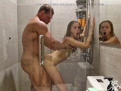 Fucked a buddy's girlfriend in the shower while he was gaming on Sony PlayStation