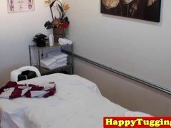 Asian, Cumshot, Handjob, Jerking, Massage, Masturbation