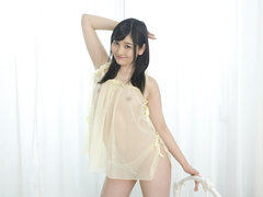 Asiatique, Brunette brune, Maigrichonne, Solo, Vibromasseur