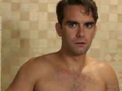 アメリカ人, デカチン, デカパイ, 茶髪の, なめる, 淫乱熟女, コキ, オッパイの