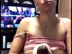 Amateur, Nana, Gros seins, Noire, Noir ébène, Allemand, Pov, Nénés