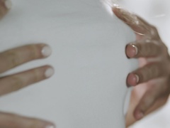 Брюнетки, Натуральные, Трусики, Киски, Бритые, Носки, Соло