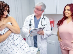 Culo grande, Verga grande, Tetas grandes, Mamada, Médico, Estilo perrito, Ffm