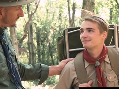 Scoutmaster Jay Stryker ass fucking scout twink James Blond