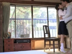 Awesome asian gal in bukkake XXX video