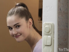 Kitchen Tease - Emily Mayers & Sonya Blaze