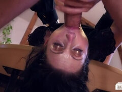 Grote lul, Bruinharig, Groepseks, Duits, Hd, Kantoor, Secretaresse, Slikken