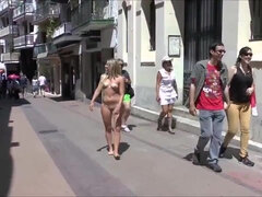 Arsch, Strand, Verrückt, Nackt, Nackt, Öffentlich, Muschi, Titten