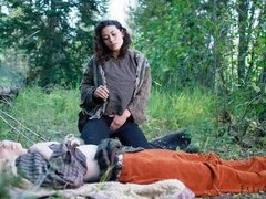 Grote mammen, Fetisj, Harig, Likken, Natuurlijke tieten, Buiten, Kut duiken, Strippen