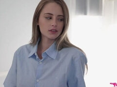 Blond, Bruinharig, Sperma, Vrouw, Hd, Ondergoed, Orgasme, Trio