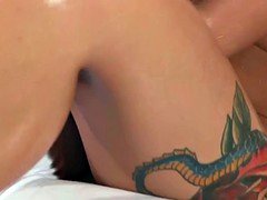 Lesbians fucks in massage room